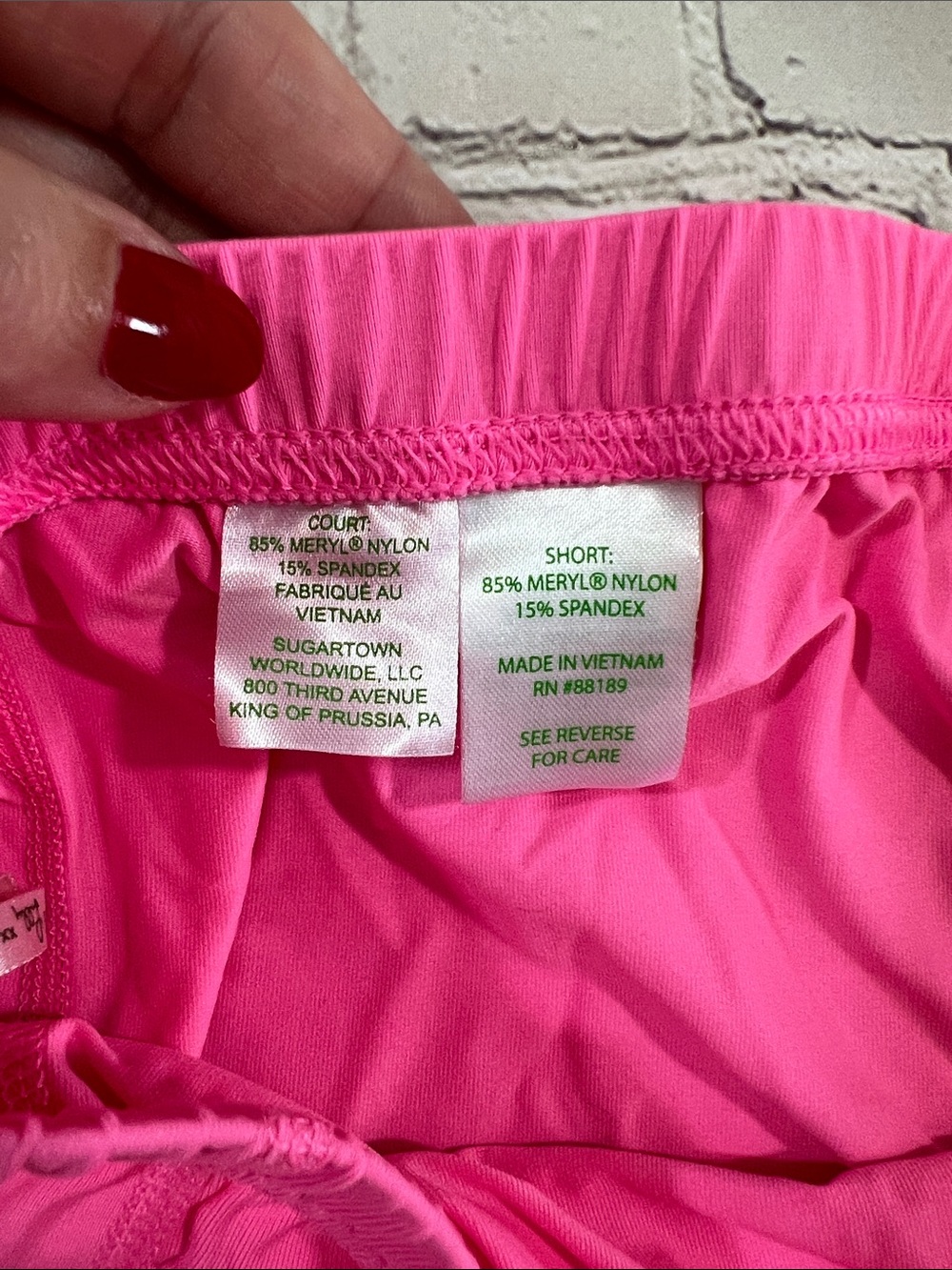 Lilly Pulitzer Activewear Dress w Shorts - Picture 10 of 10